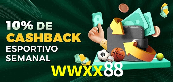 10% de bônus de cashback na wwxx88
